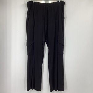 *** INC Black Women's Cargo Pants *** 1X